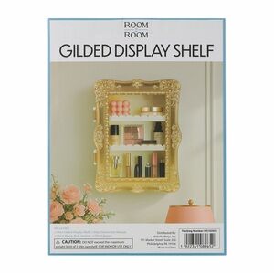 Gold Gilded Display Shelf